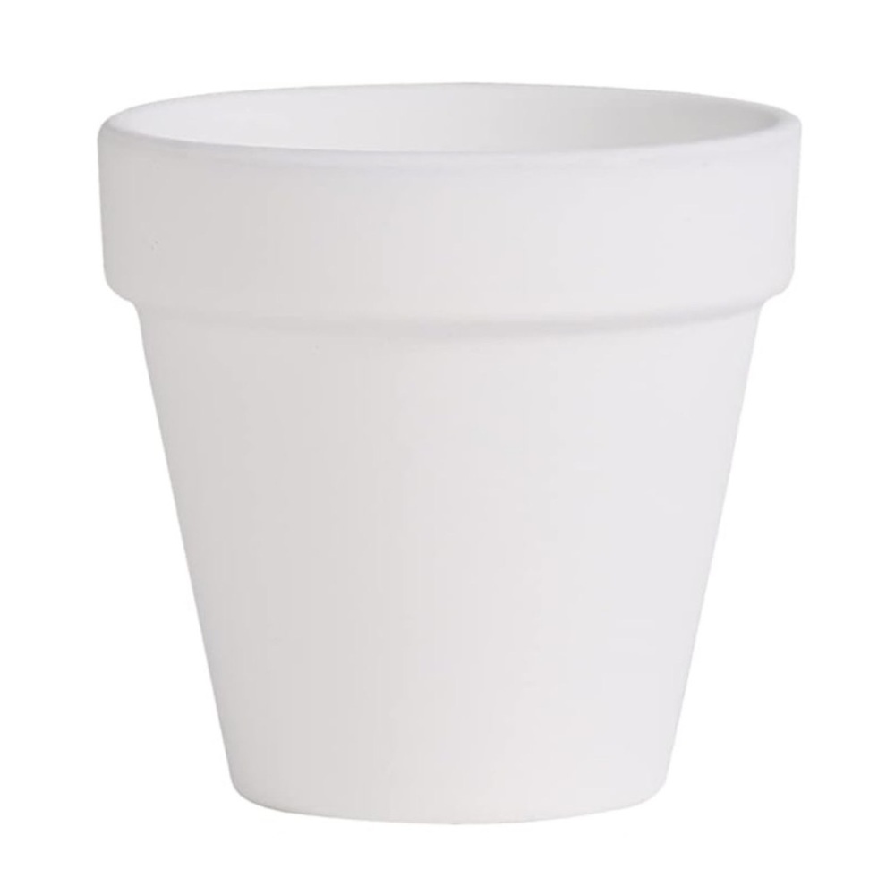 2.5 Inch White Terracotta Pots